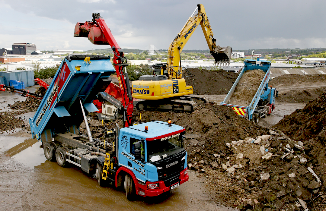 8 Wheeler Tipper Wagons